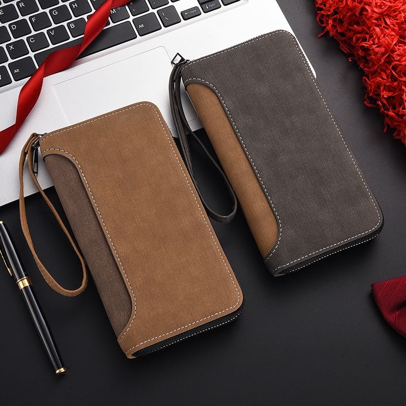 Interior Design Photo - Men's Long Wallet Fashion Multiple Card