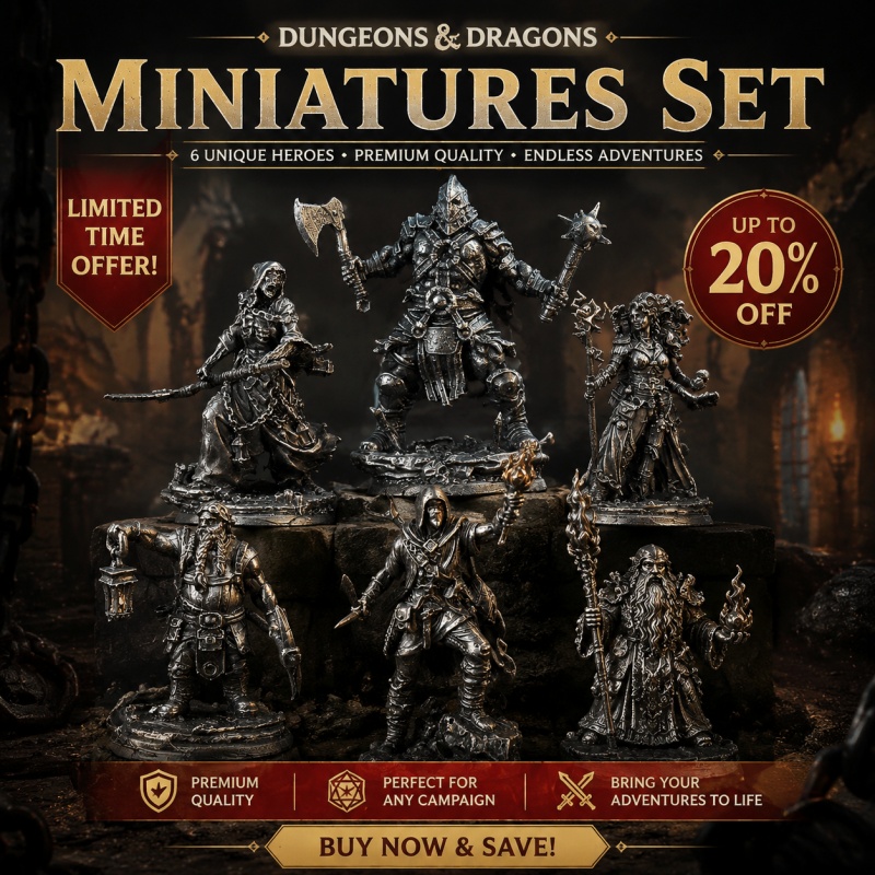 Interior Design Handbook - Metal Cupronickel Soldier Miniature Action Figures