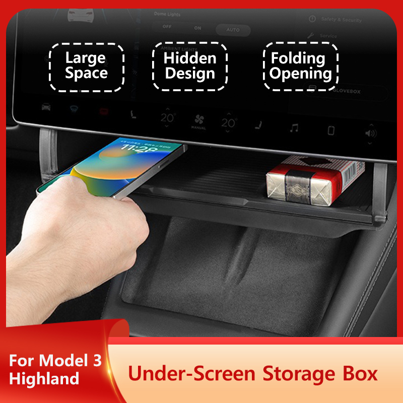Under-Screen Storage Box For T - Interior Design Presentation ulasan dan harga