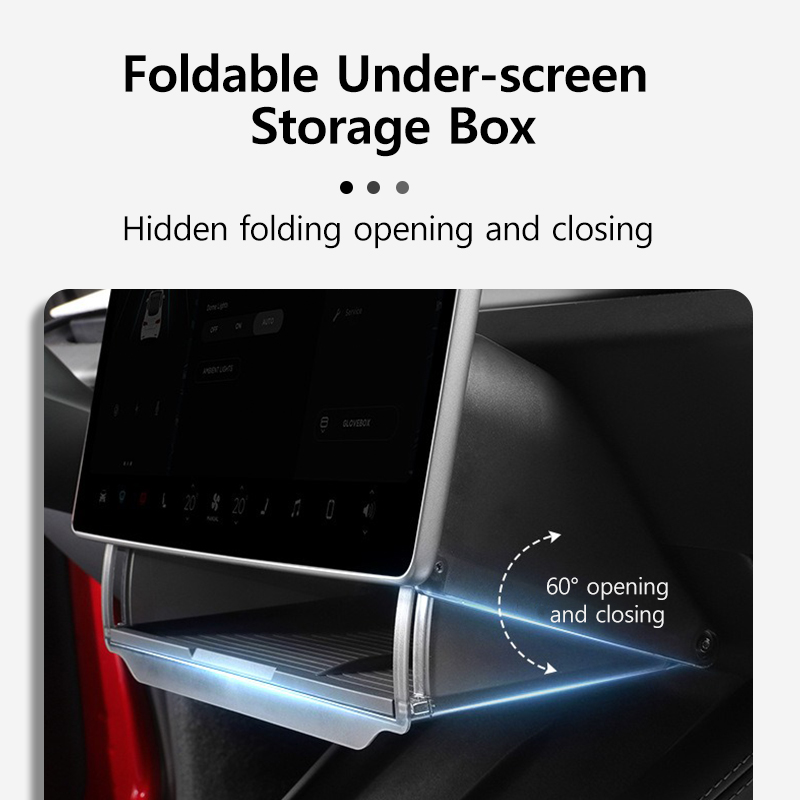 Under-Screen Storage Box For T - Interior Design Presentation ulasan dan harga