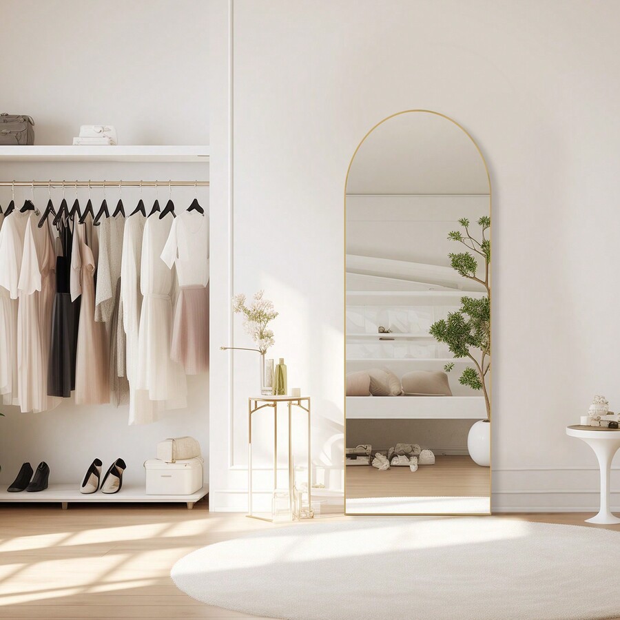 64'X21' Full Length Mirror Wit - Arch Mirror Leaning ulasan dan harga