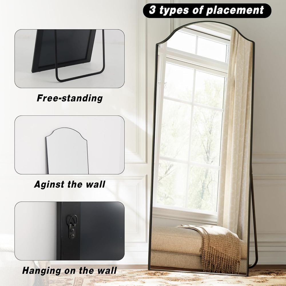 Triple-Arched Mirror ull Lengt - Arch Mirror Leaning ulasan dan harga