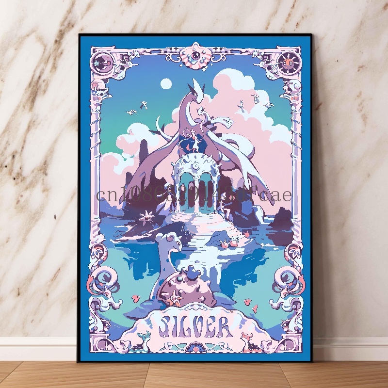 Pokemon Retro Cartoon Poster C - Interior Design Modern ulasan dan harga