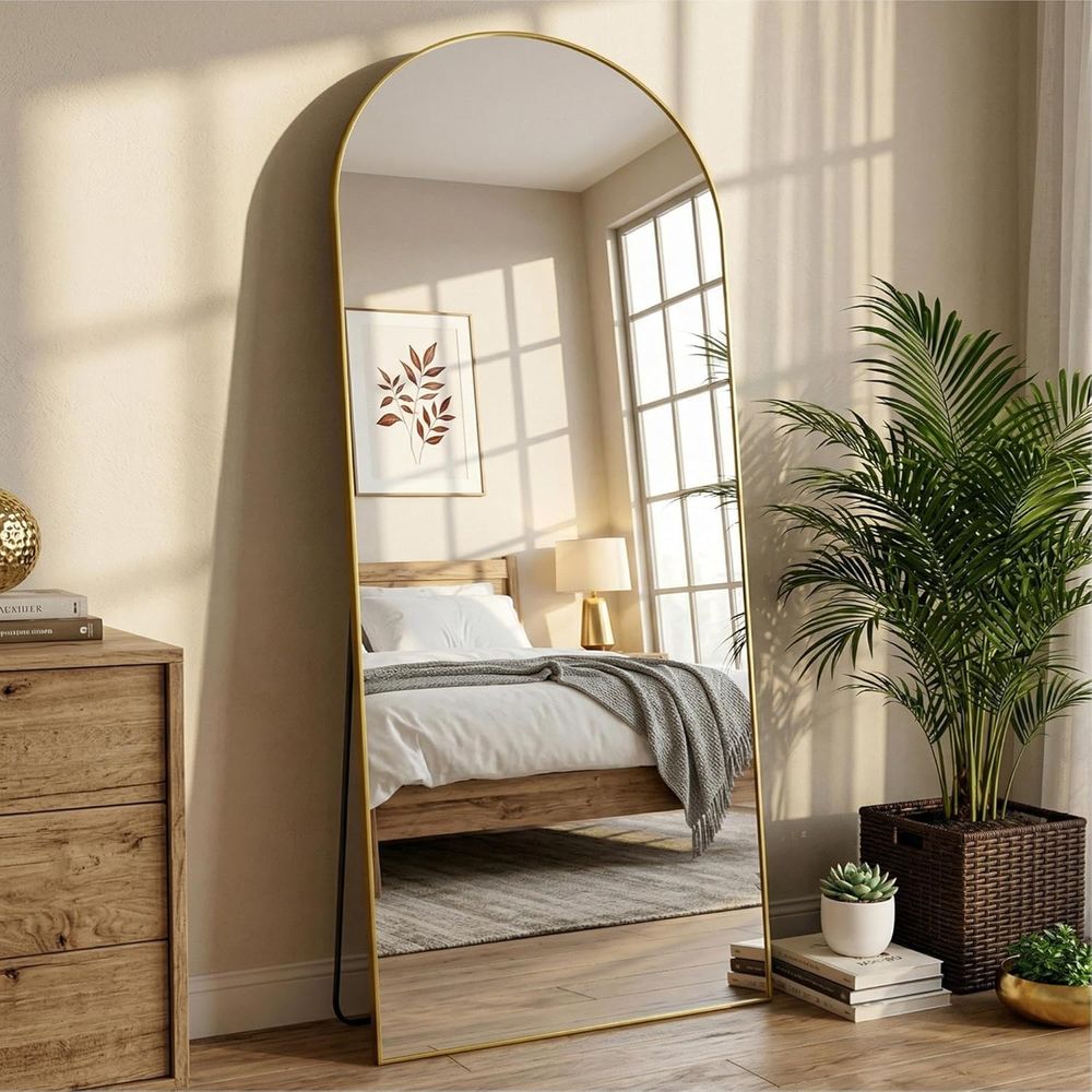 Arched ull Length Mirror 71 x  - Arch Mirror Leaning ulasan dan harga