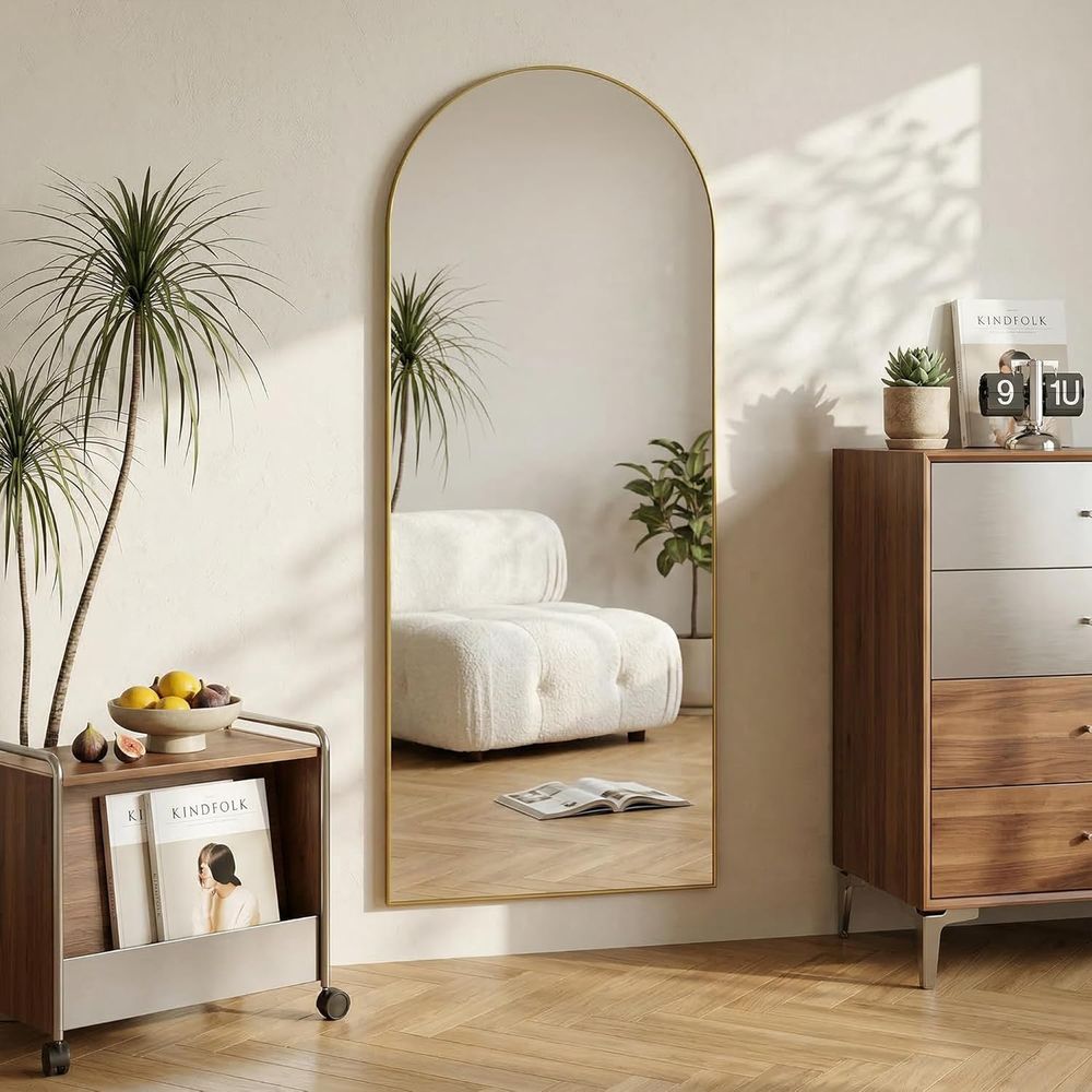 Arched ull Length Mirror 71 x  - Arch Mirror Leaning ulasan dan harga