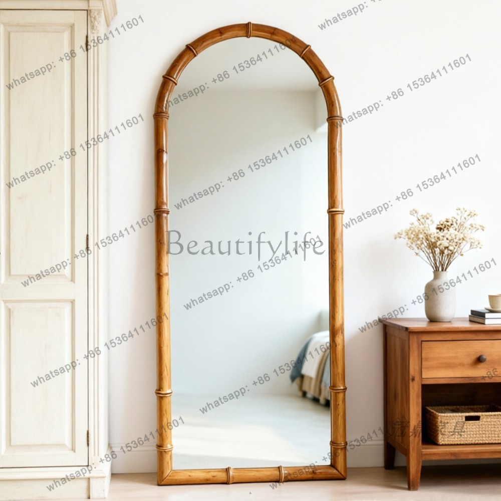 YJ New Chinese Arch Full‑Lengt - Arch Mirror Leaning ulasan dan harga