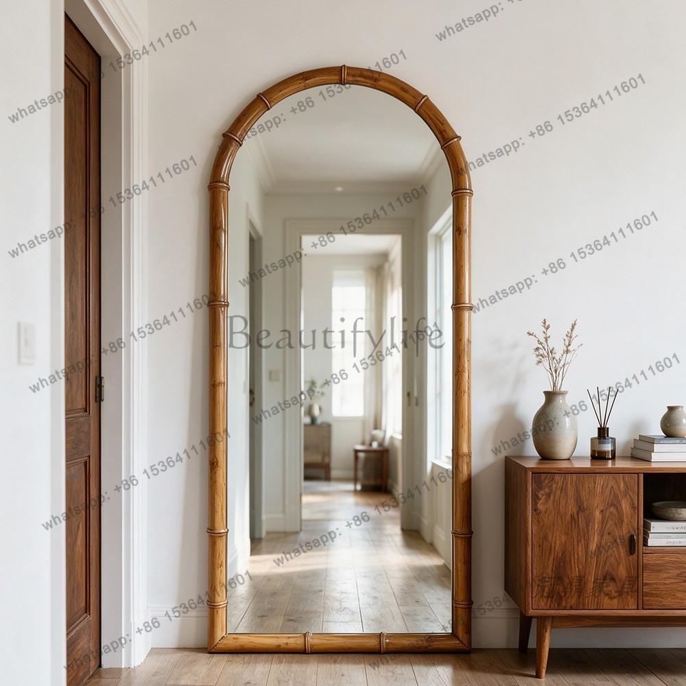 YJ New Chinese Arch Full‑Lengt - Arch Mirror Leaning ulasan dan harga