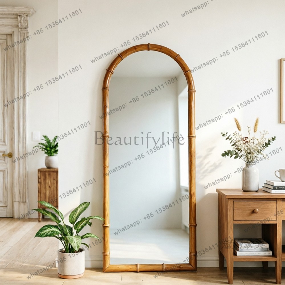 YJ New Chinese Arch Full‑Lengt - Arch Mirror Leaning ulasan dan harga