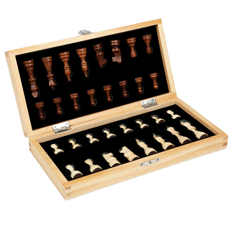 Magnetic Wooden Folding Chess  - Interior Design Handbook ulasan dan harga