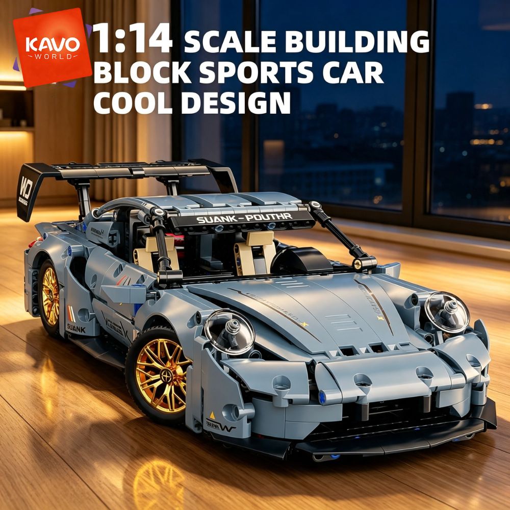 KAVOWORLD 973pcs Cool Toys Bui - Interior Design Education ulasan dan harga