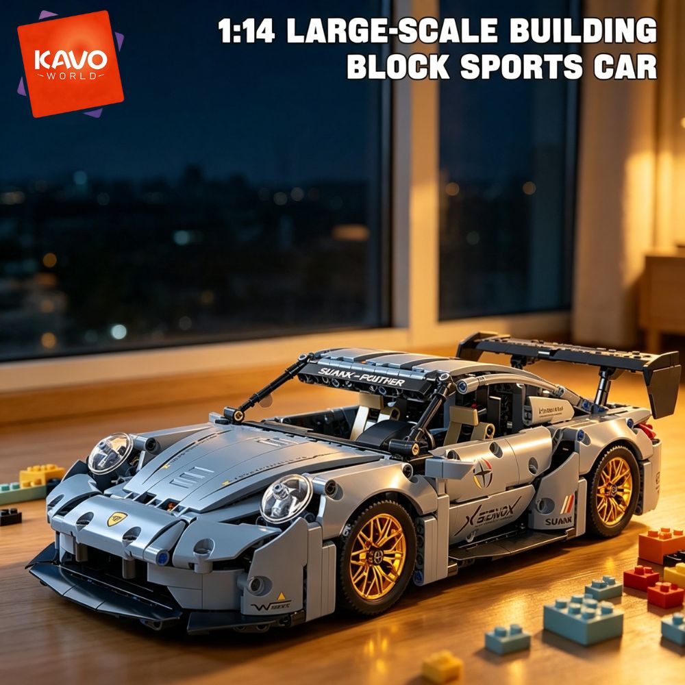 KAVOWORLD 973pcs Cool Toys Bui - Interior Design Education ulasan dan harga
