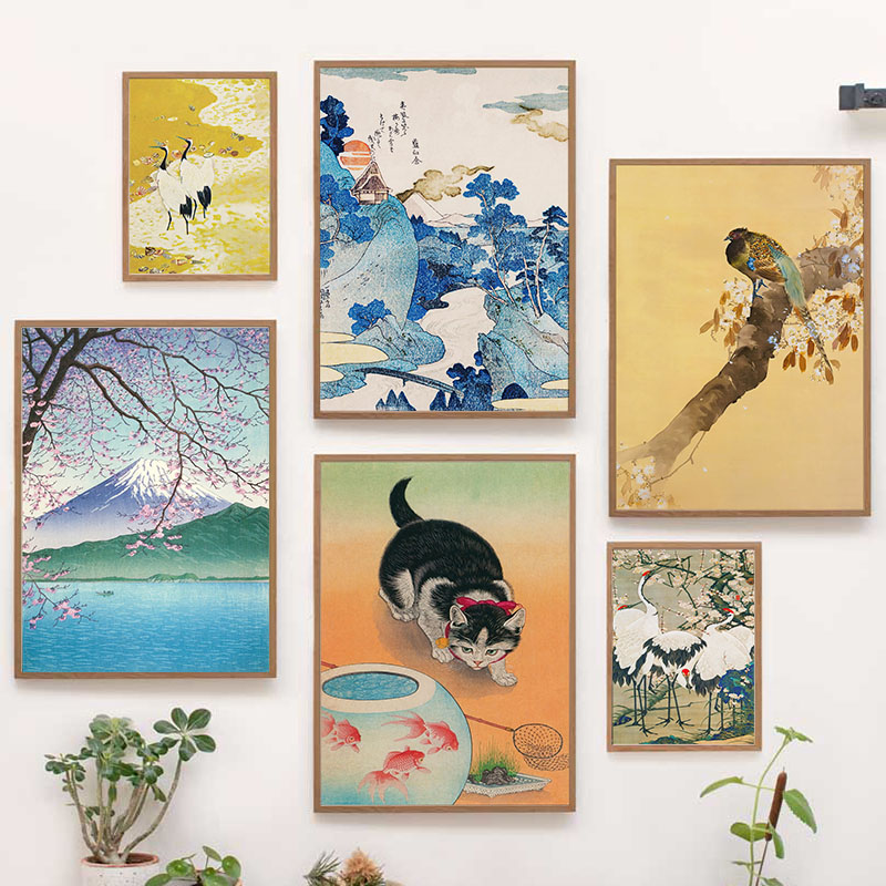 Japanese Katsushika Hokusai Ca - Interior Design Modern ulasan dan harga
