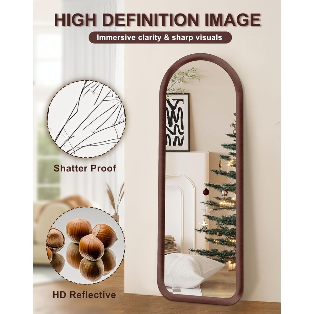 Arched ull Length Mirror, ree  - Arch Mirror Leaning ulasan dan harga