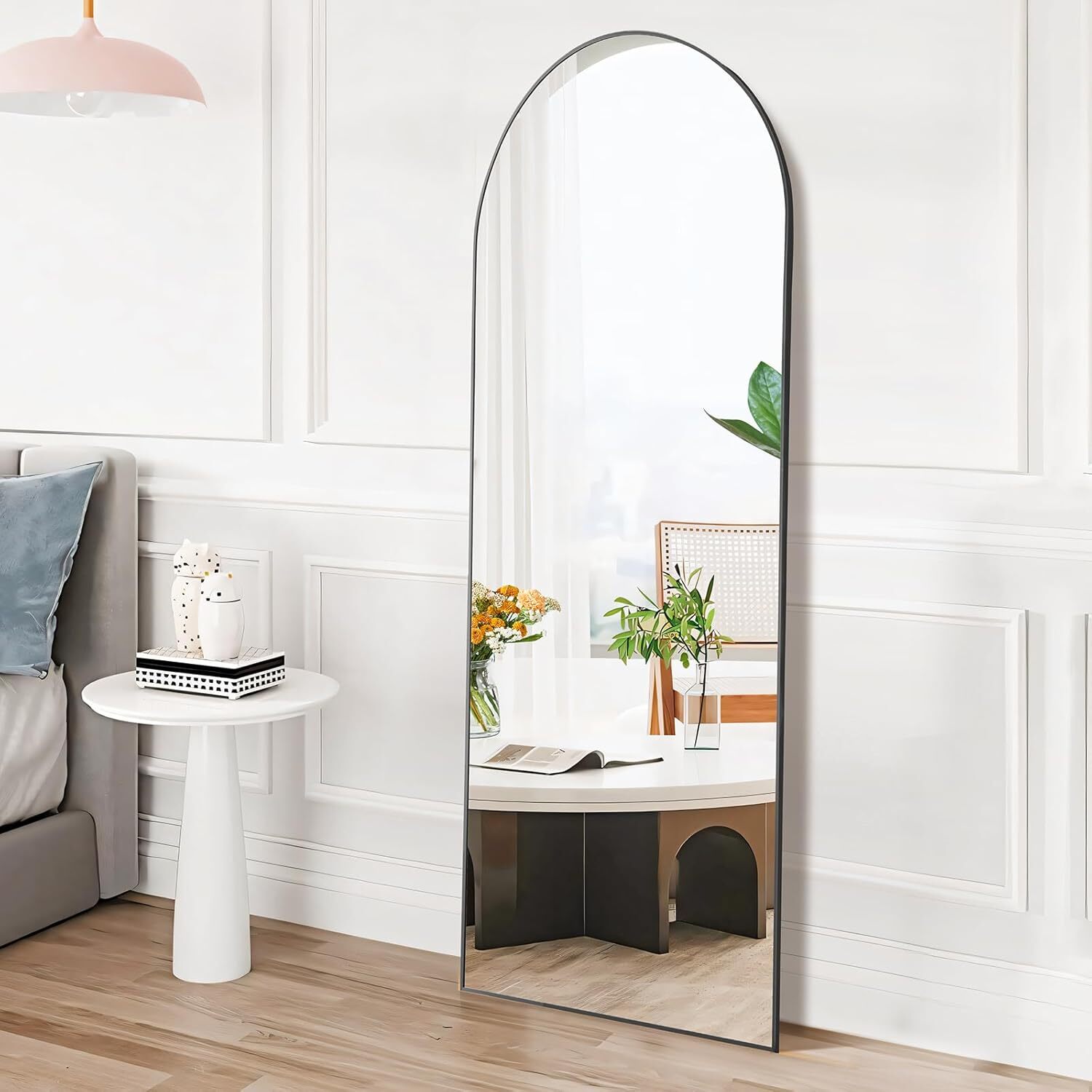 Standing Arched Mirror Full Le - Arch Mirror Leaning ulasan dan harga