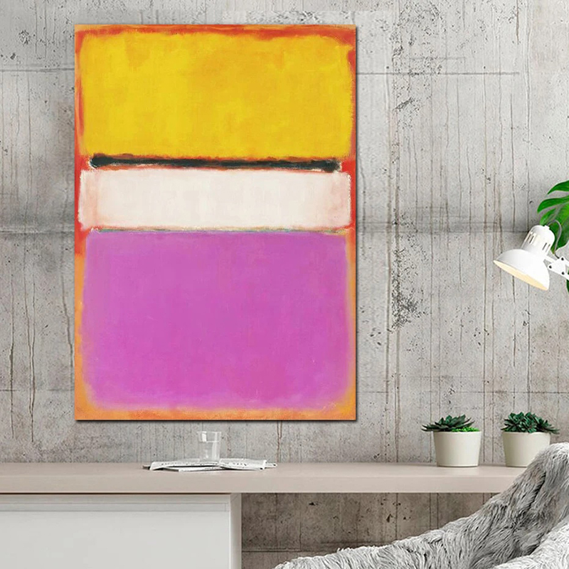 Wall Decor, Mark Rothko Poster - Interior Design Modern ulasan dan harga