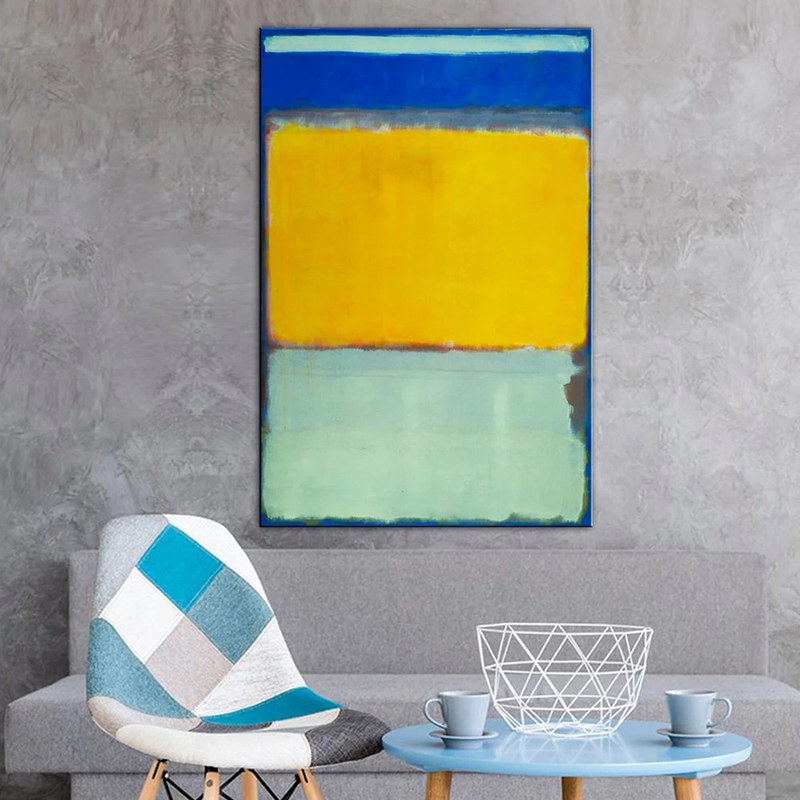 Wall Decor, Mark Rothko Poster - Interior Design Modern ulasan dan harga