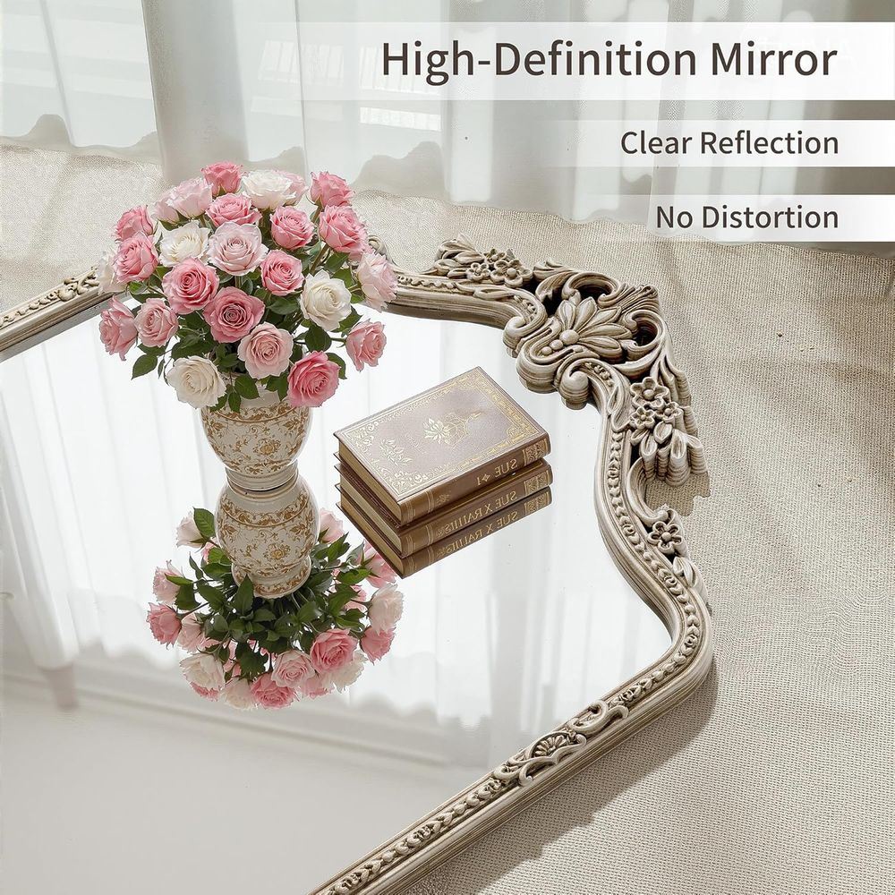 Wall Mount Arched ull Length M - Arch Mirror Leaning ulasan dan harga
