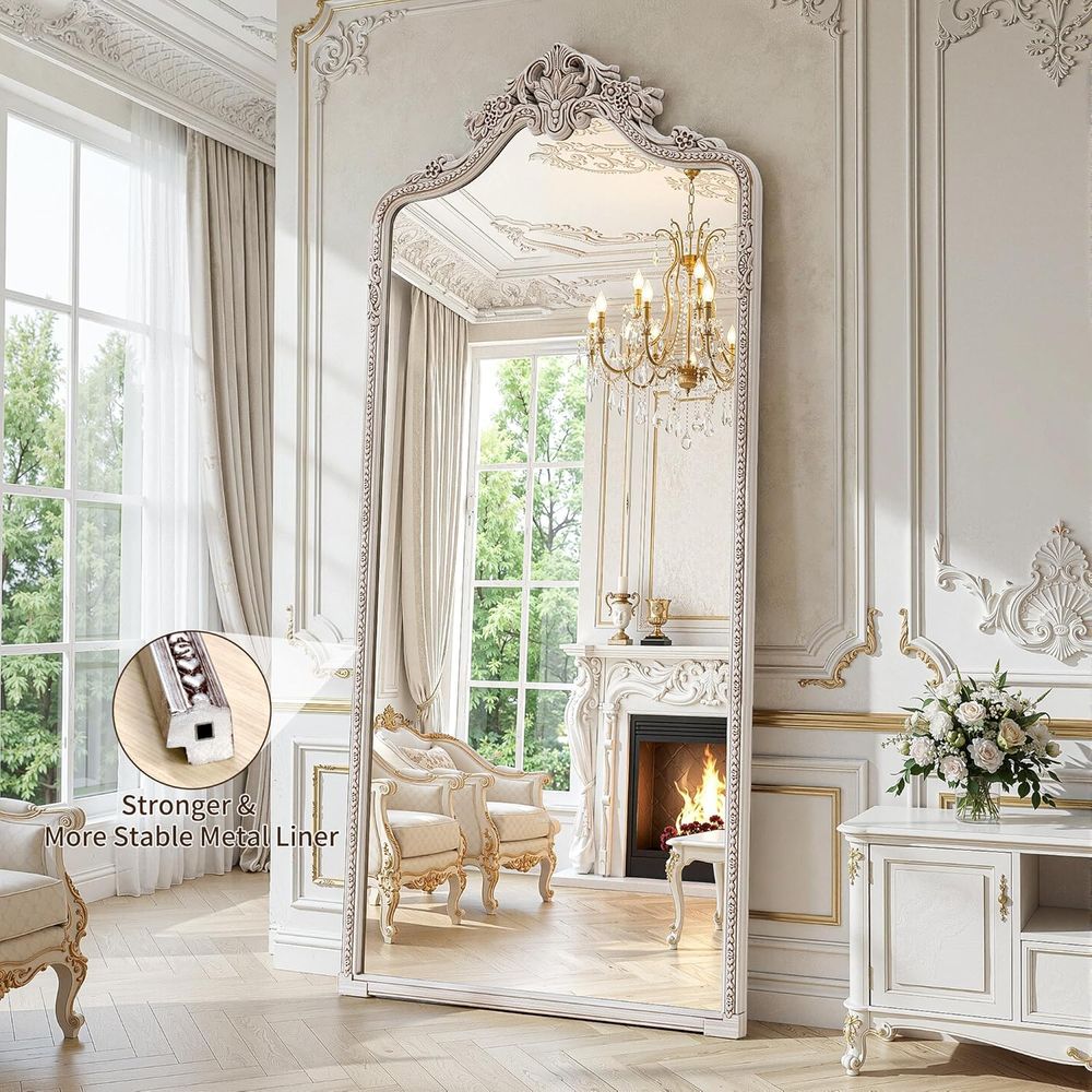 Wall Mount Arched ull Length M - Arch Mirror Leaning ulasan dan harga